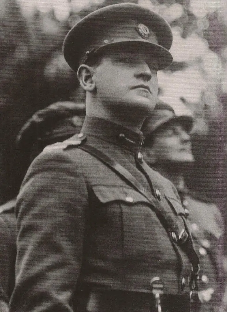 collins in uniform